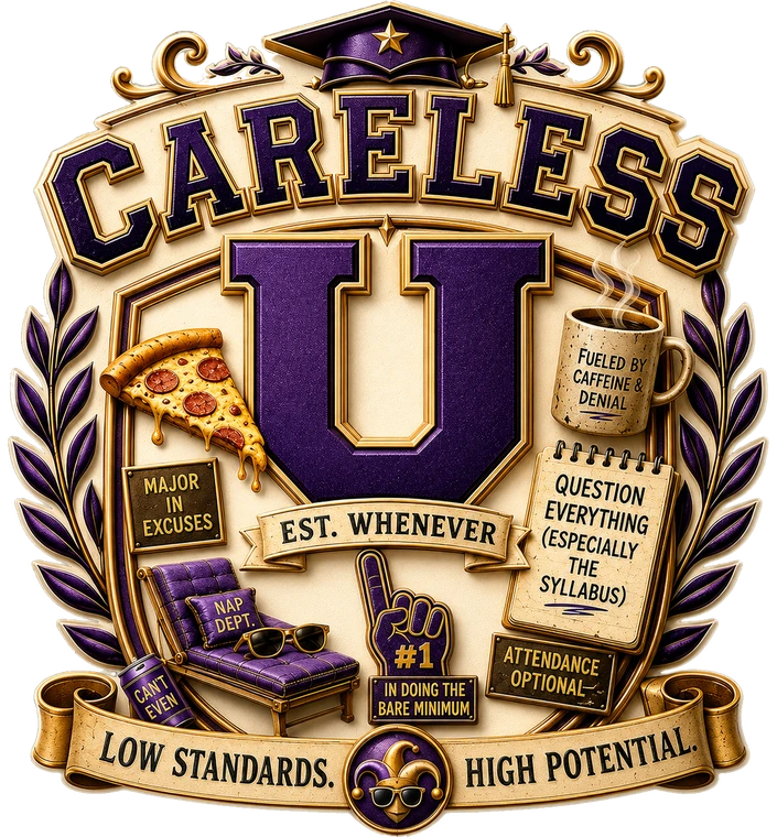 Careless U crest