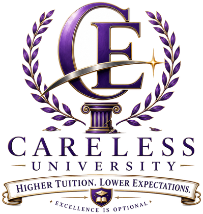 Careless University crest