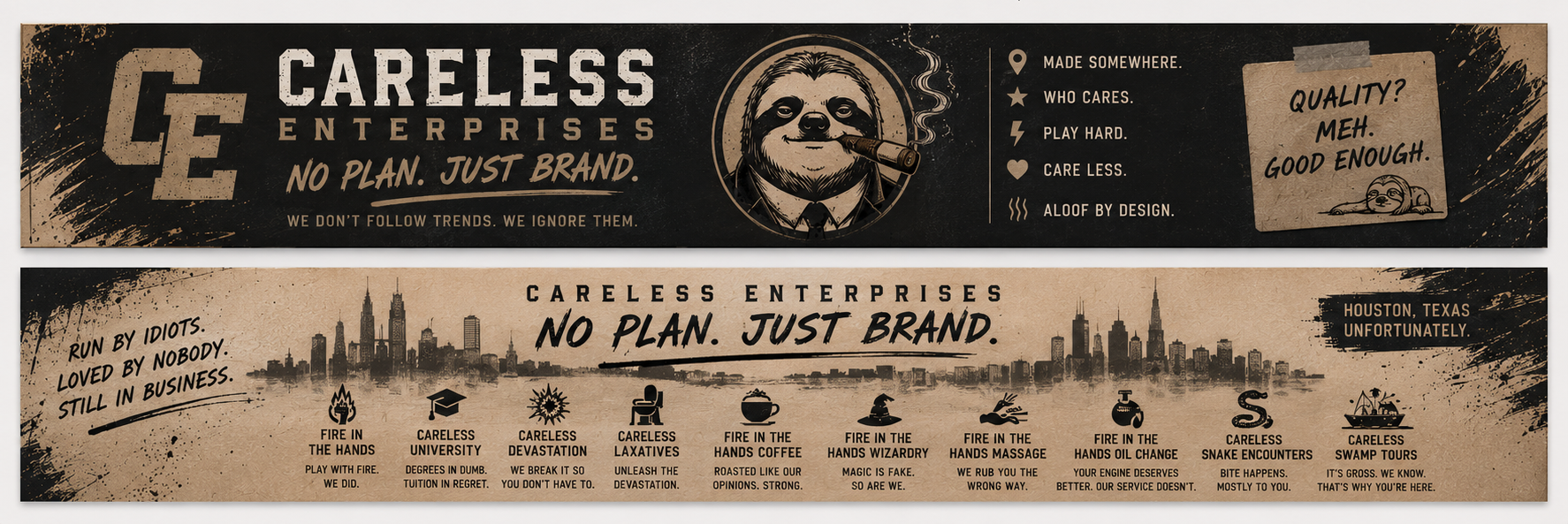 Careless Banner System