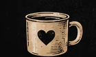Illustrated coffee mug